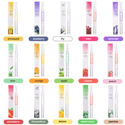 Glenys 30pcs Cuticle Oil Pen Nail Nutrition 15 Smells Nail Treatment Revitalizer Soften Nourish Manicure Nail Care Product Set