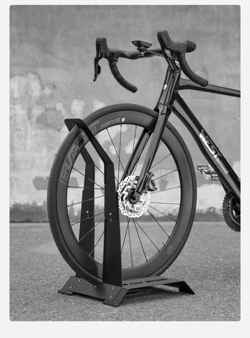 WEST BIKING L-Typ Fahrrad beschichteter Stahl Display Boden Plug-in Parkständer Fahrradreparaturständer MTB Lagerregal Wartungshalter – Detail 14