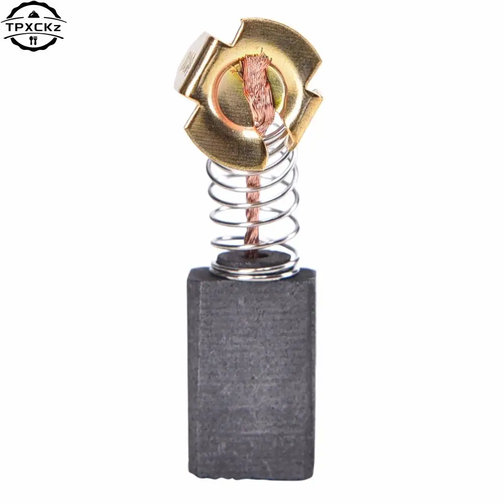 Carbon Brush 10x Mini Drill Electric Grinder Replacement Carbon Brushes Spare Parts For Electric Motors Rotary Parts 6.5x7.5x13.5mm