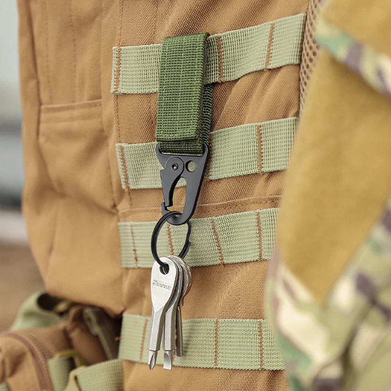 

Outdoor Tactical Mountaineering Key Pack Accessories Multi Functional Mountaineering Hook Eagle Mouth Hook