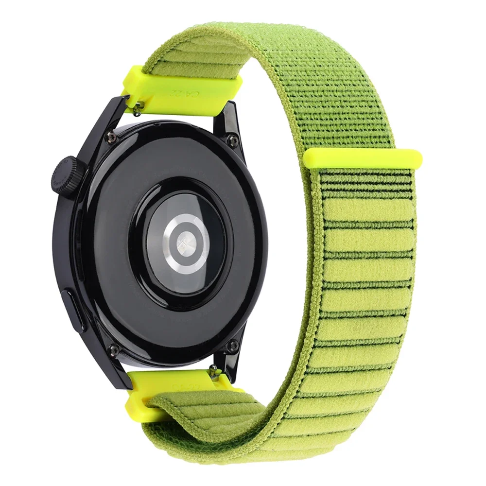 Nylon Loop Watch Strap, 20mm 22mm Band, Fitness Correa Bracelet