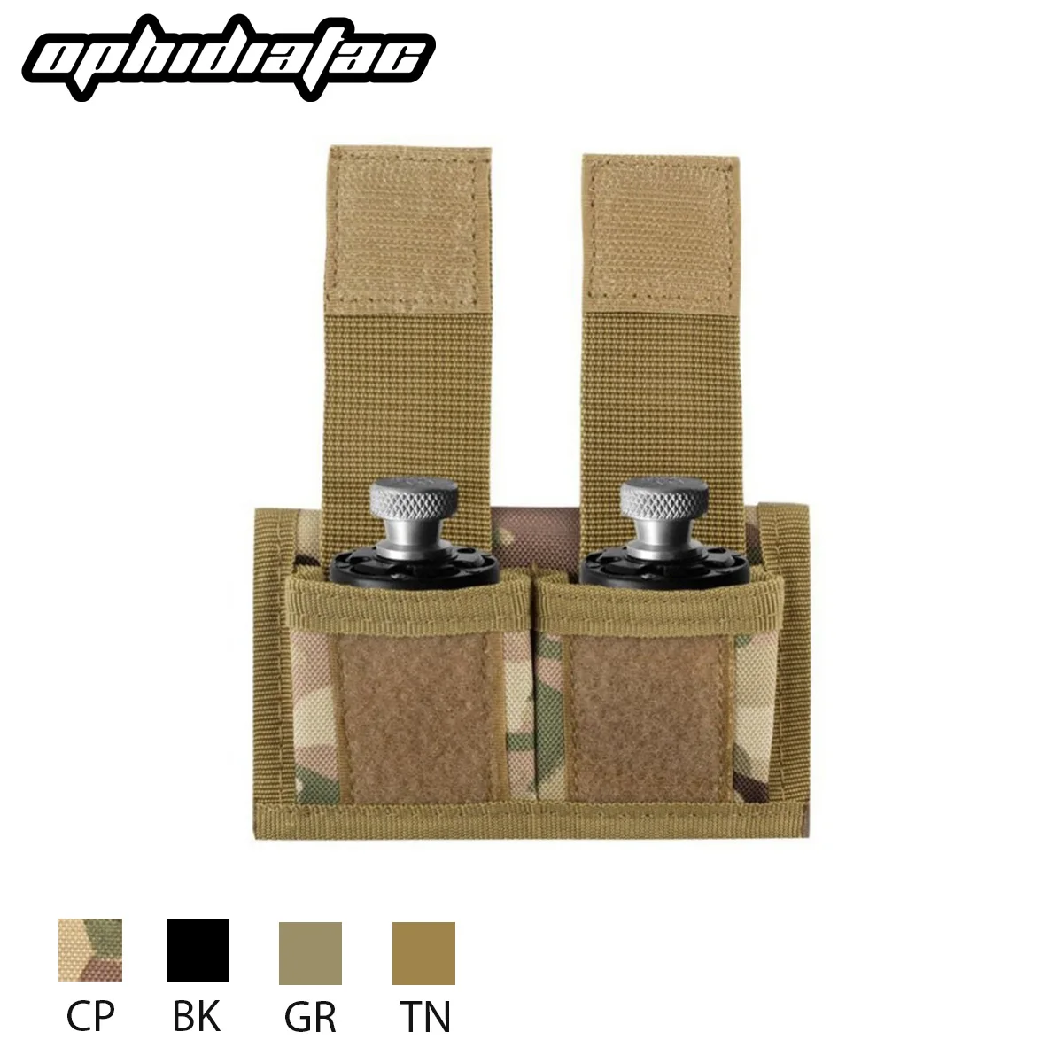 Outdoor revolver special hand clip bag MOLLE double hunting accessory bag Speedloader small waist