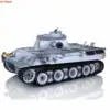 Heng Long 1/16 7.0 Upgraded FPV Camera German Panther V RTR RC Tank 3819 360° Turret Metal Sproket Wheels Tracks Idler TH17298 2