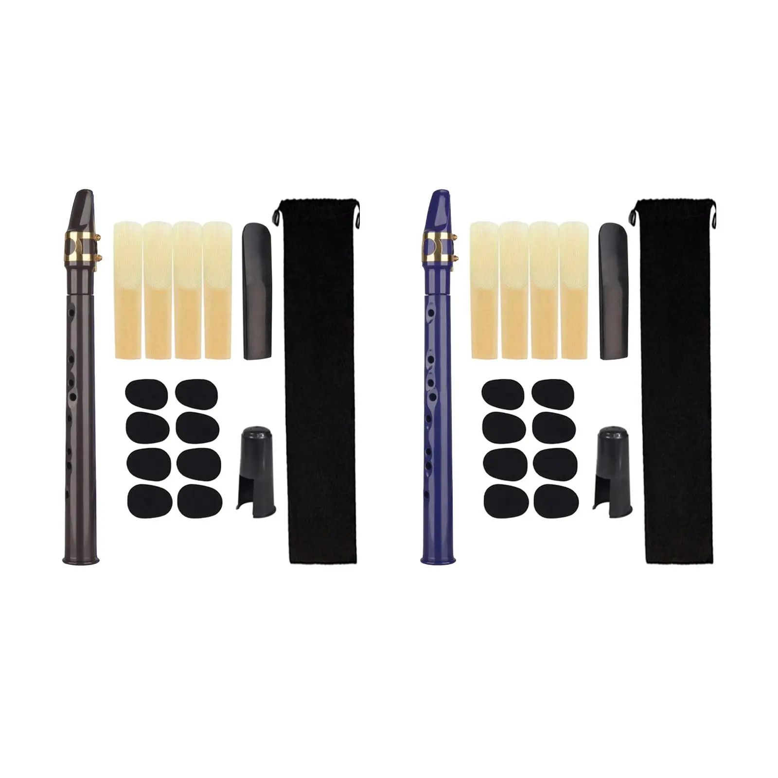 Pocket Saxophone with Mouthpiece Reeds for Professional Amateurs