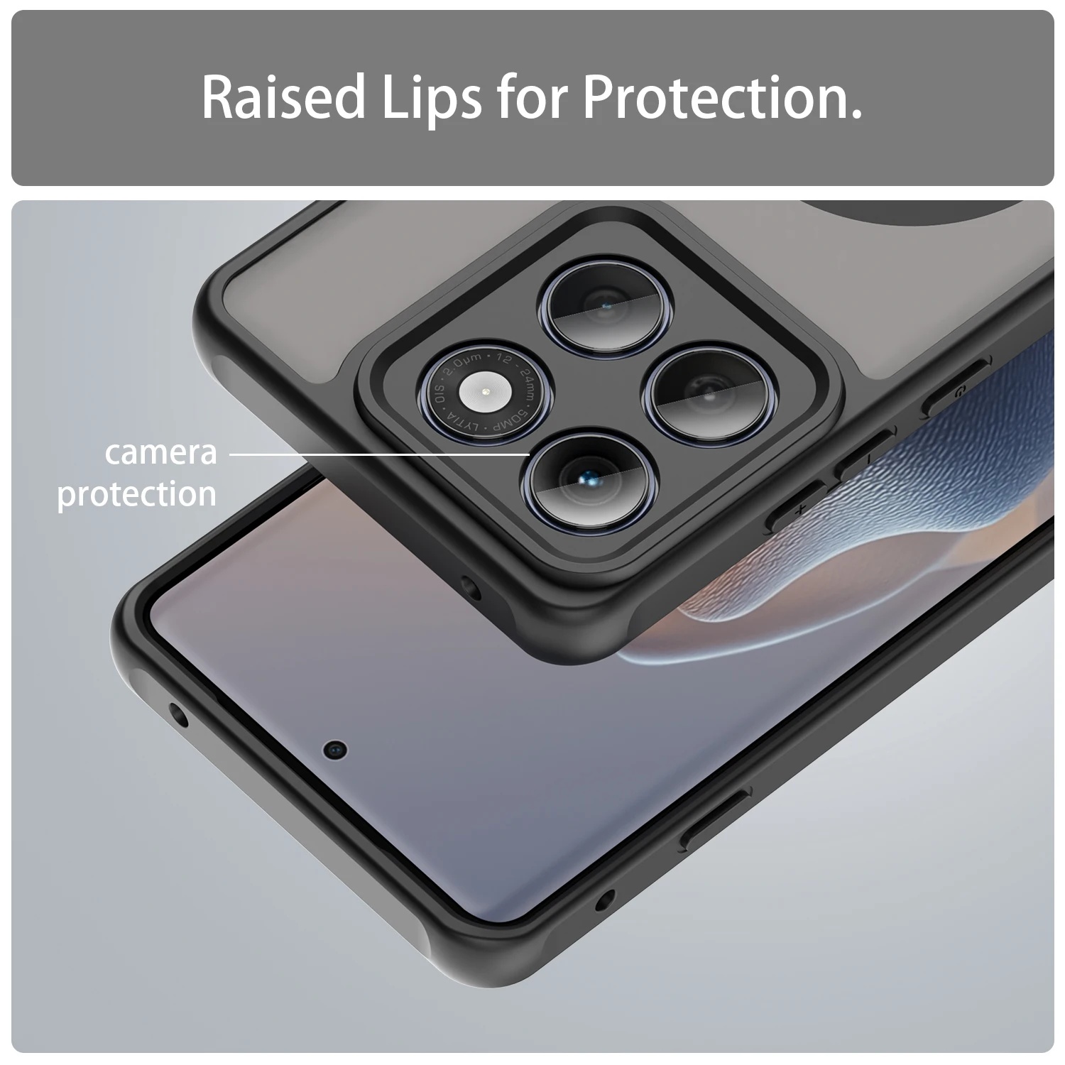 Matte Finish Translucent Case with MagSafe & Drop Protection