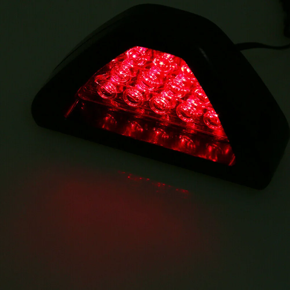 

1PCS F1 Style Car DRL LED Rear Tail Stop Fog Brake Flash Light Lamp Red Len NEW Long Lasting And Very Bright Accessories