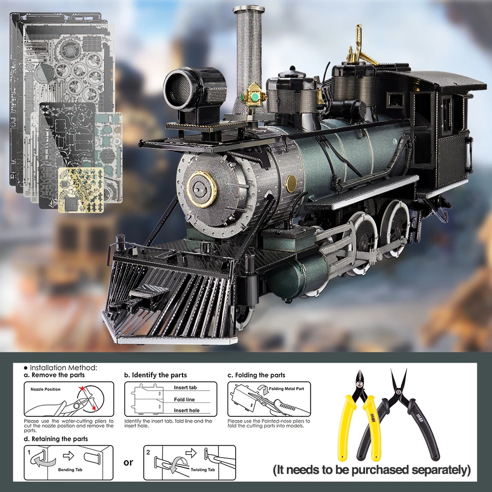 3D Metalen Bouwpakket, Amusement Ride, Metal Time, MT033, 17x7,5x18cm 3D Metalen Bouwpakket, Amusement Ride, Metal Time, MT033, 17x7,5x18cm