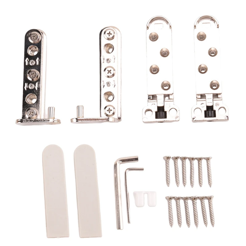 

Adjustable Invisible Door Hinges Heavy Duty Up And Down Swivel Shaft Rotation Furniture Fittings Forwooden Door