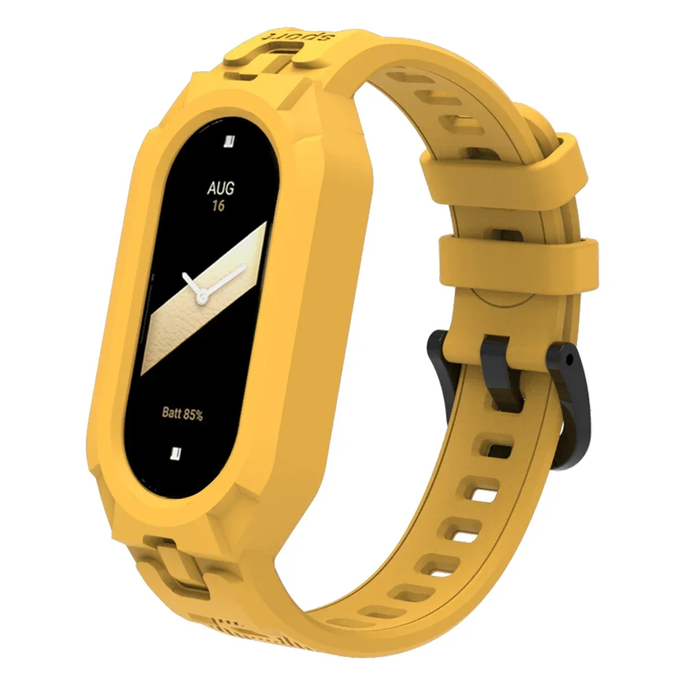 Silicone Wristband Replacement Strap for Mi Band 9 - Soft TPU Bracelet