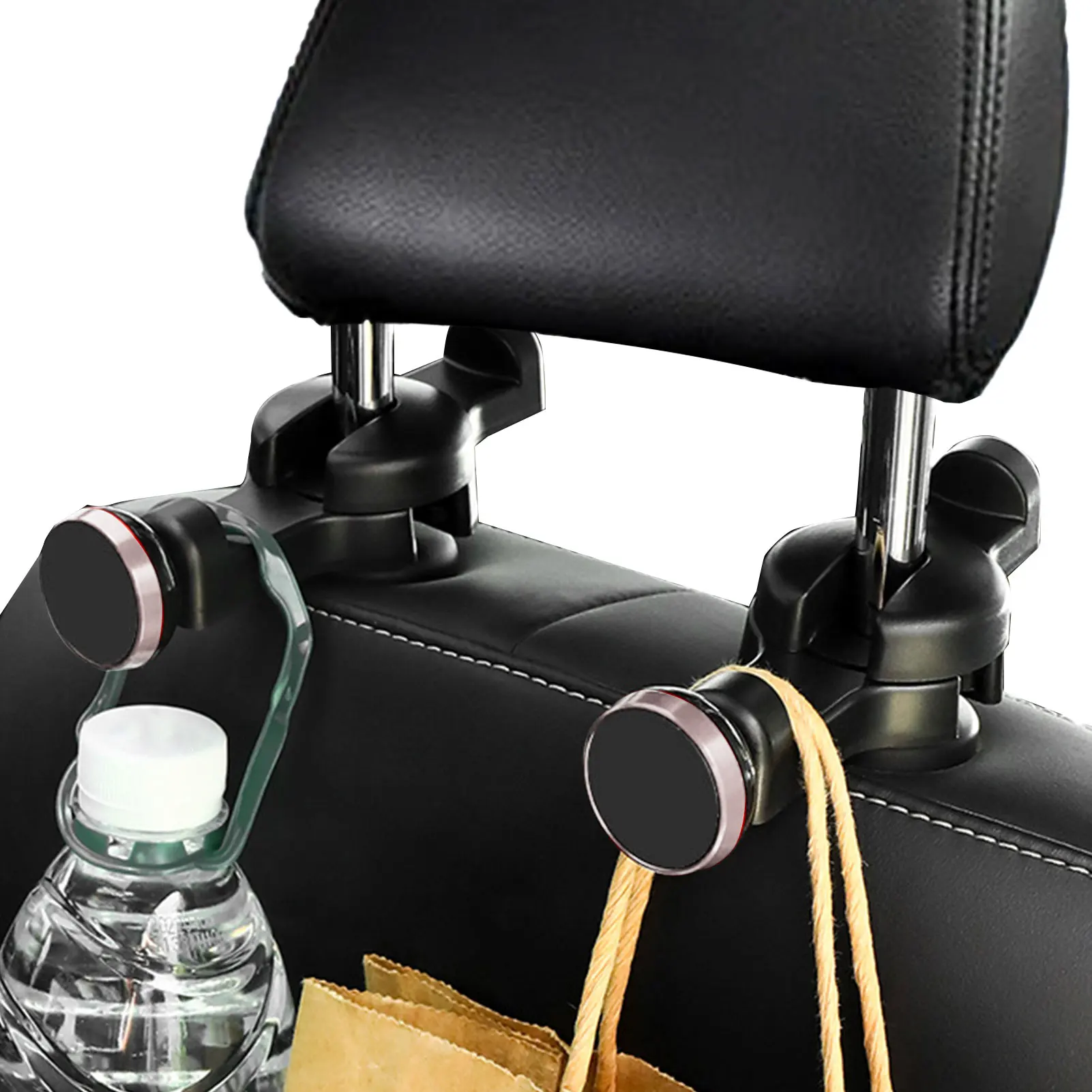 Multi-funktionale Auto Rücksitz Haken Magnetische Auto Rücksitz Kopfstütze  Halterung Universal Tablet PC Auto Telefon Halter Stehen