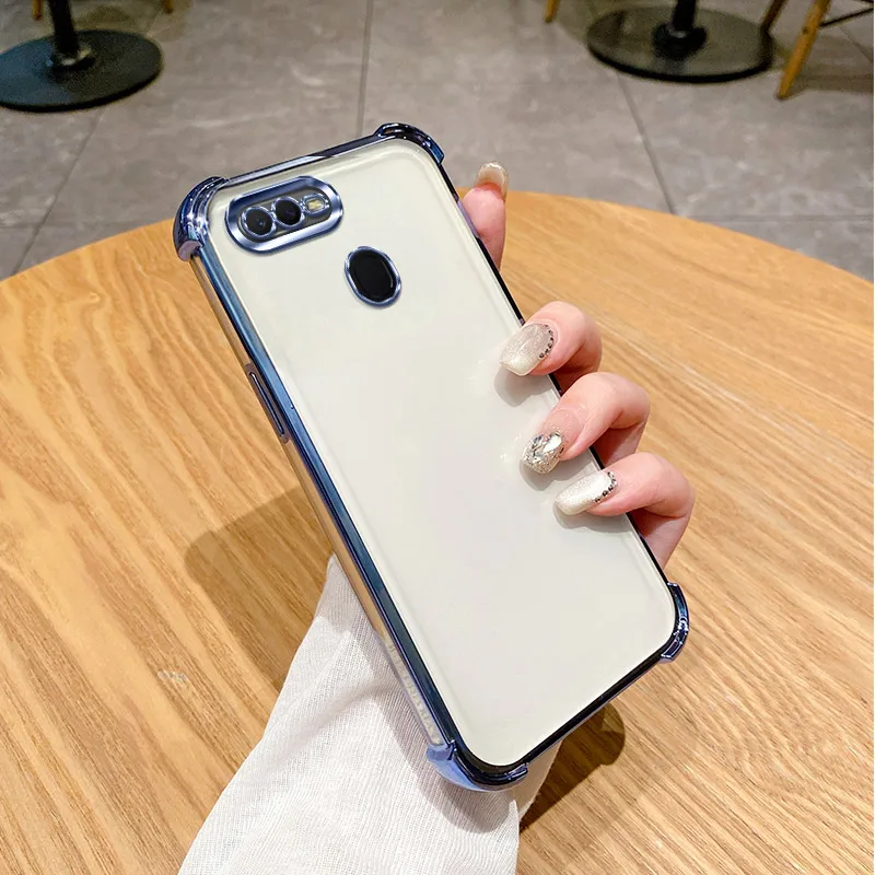 Clear Electroplate Shockproof Phone Case Bumper