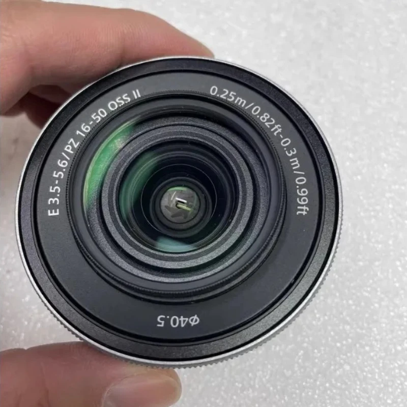 95% 새 상품 E PZ 16-50 F3.5-5.6 OSS II APS-C 파워 줌 렌즈 E 마운트 광학 손떨림 보정 기능 탑재 알파 16502 용