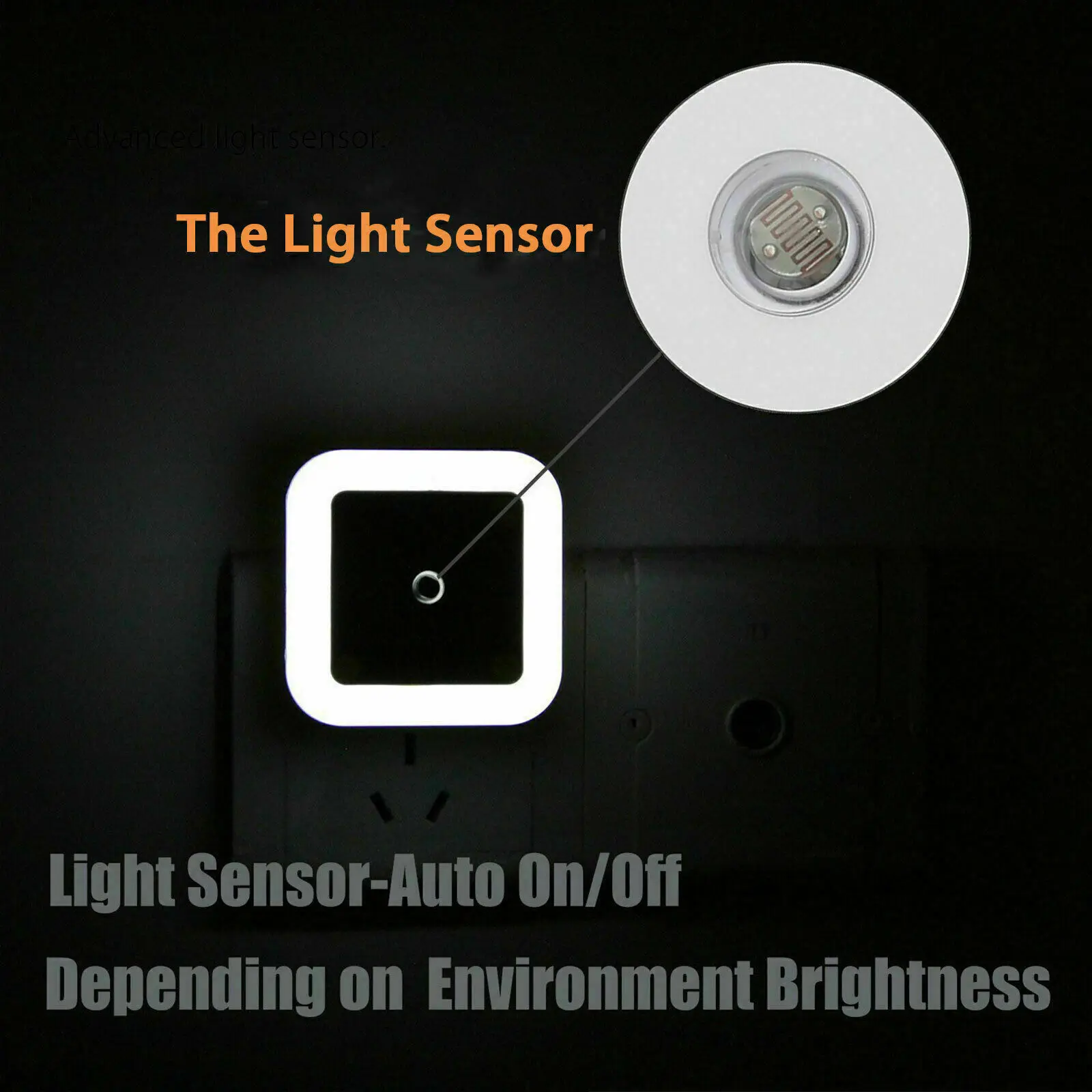 Auto Sensor Night LED Light Indoor Hallway Bedroom Living Room Stair Lamp night light led night light led night lamp