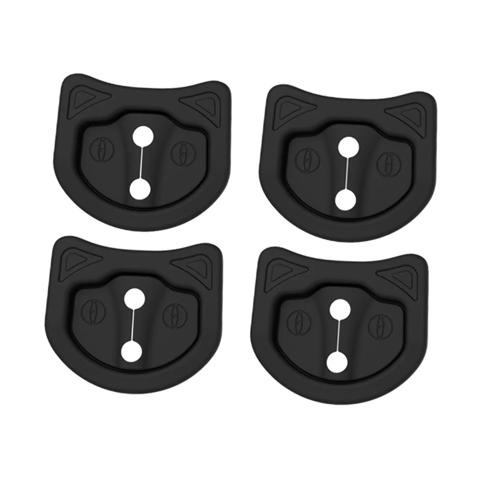 

4Pcs Car Door Lock latches Cover Protector Auto Accessories for Model 3