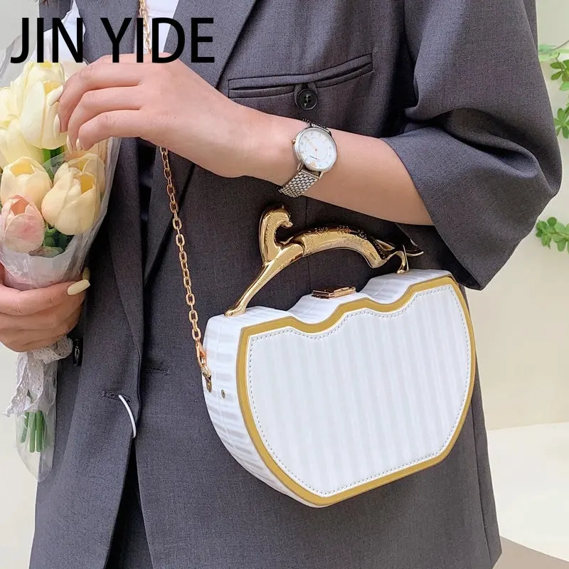 Femme luxe concepteur rayure imprimé femmes sac à main mode chaîne sac à bandoulière boîte fourre-tout 2022 été nouvelles dames sac à bandoulière_voghion.com