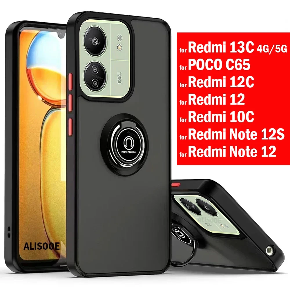 Funda Per Redmi 13C 12C Poco C65 F5 X5 Custodia Magnetica Per Xiaomi 14 13T 12T 13 Lite Redmi Note 12S 12 Pro Plus 10C