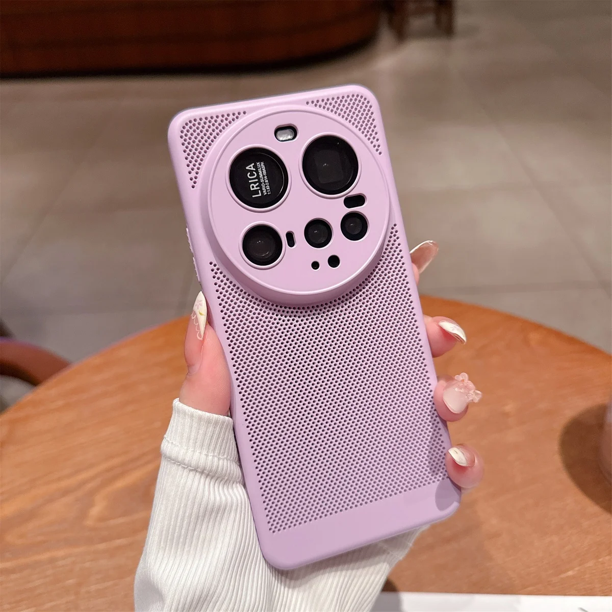 Enhanced Heat Dissipation Cooling Case with Camera Protector and Breathable Hard Cover