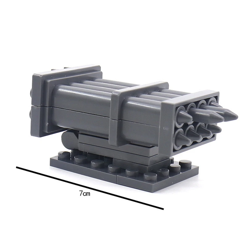 Children's Educational Military Playset - Weapon Rack & Spear Guns Building Blocks Toy Set