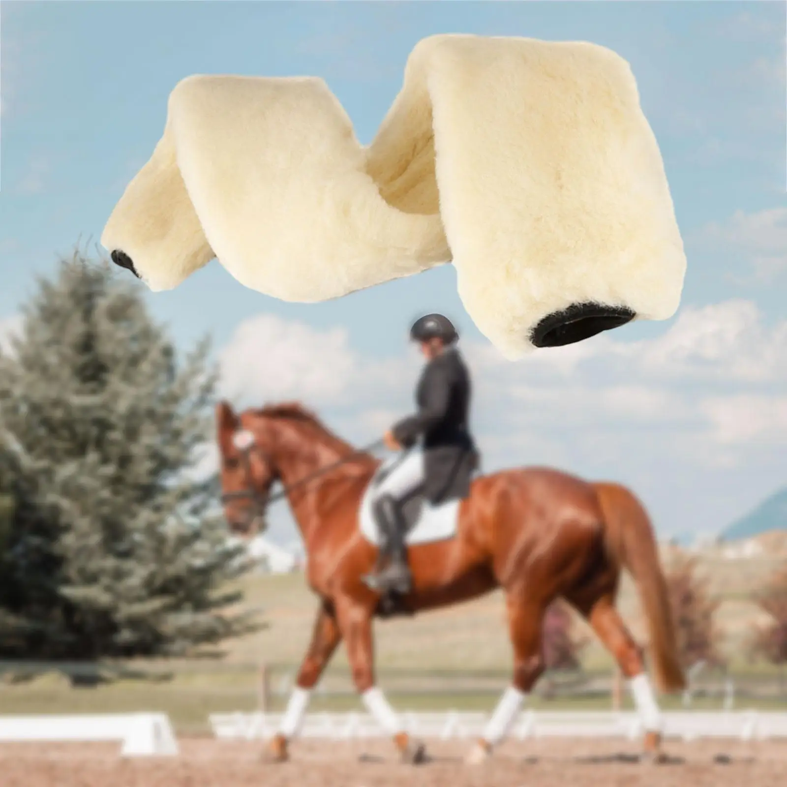 Horse Girth Protection Cover for Western Horse Riding Outdoor Equestrian 3