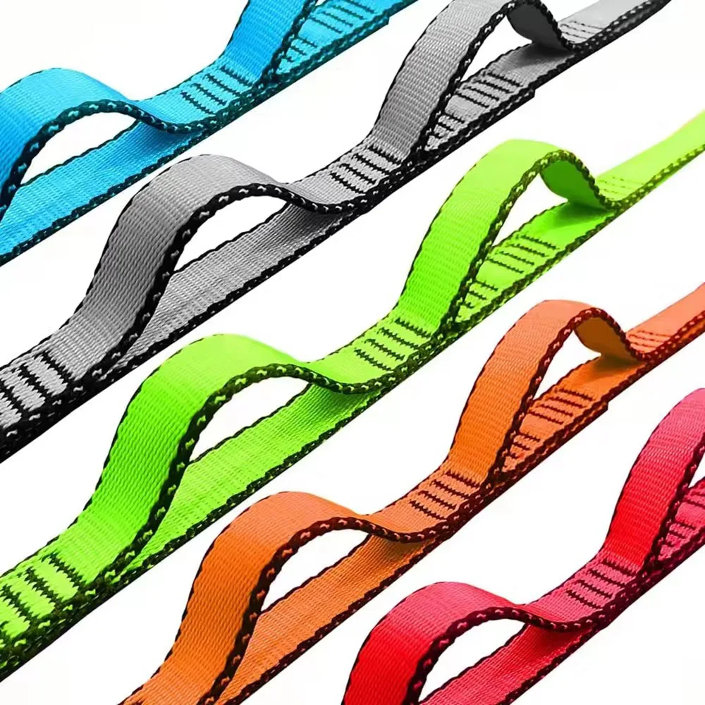 Daisy Chain Yoga Hammock Extension Strap Adjustable Nylon Sling_voghion.com