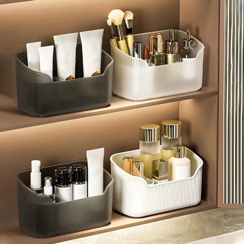 

Makeup Organizer Box Make Up Storage Box Lipstick Brush Holder Cosmetic Vanity Organizer Desktop Organizadoe