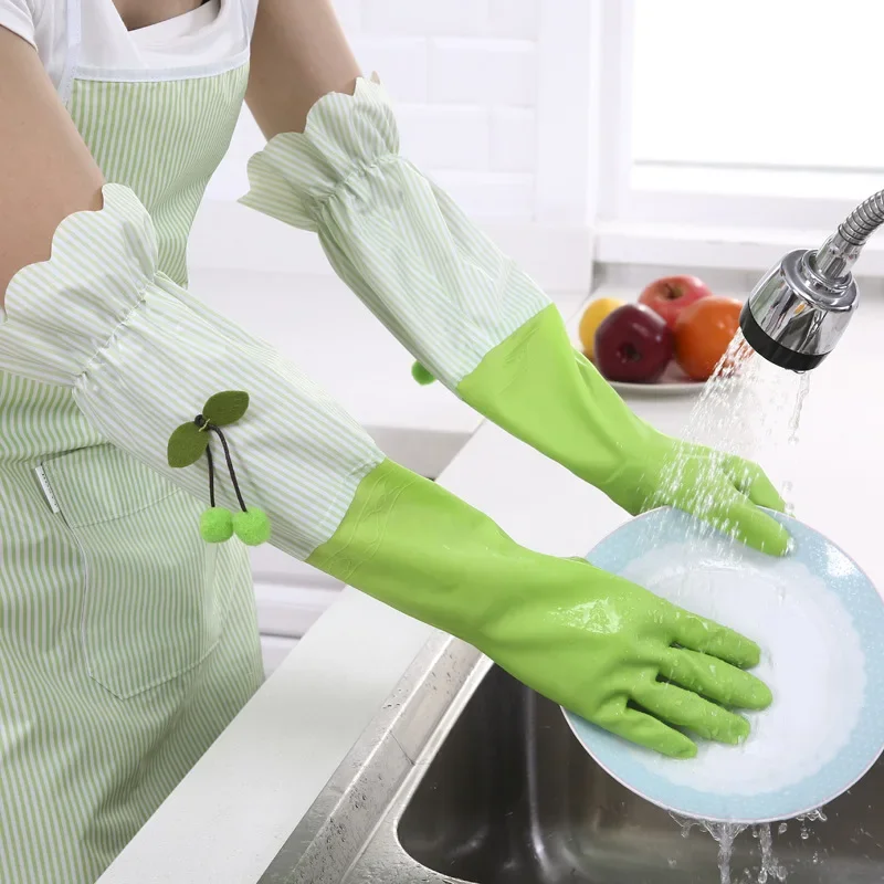 Guanti per lavare i piatti utensili per la pulizia dei guanti