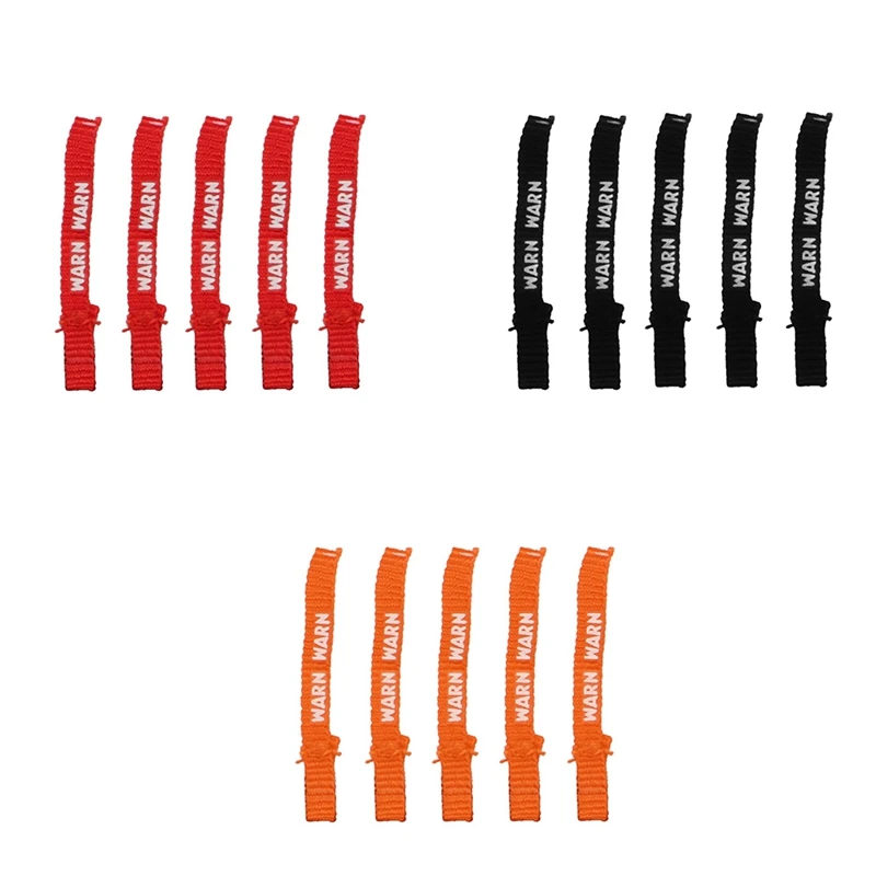 5Pcs Rc Car Winch Hook Pull Strap Winch Pull Tag Per 1/10 Rc Crawler Car Axial Scx10 Traxxas Trx4 Rc4Wd Parts