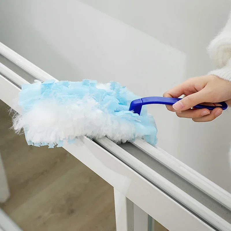 10~100PCS Replacement Heads Duster disposable duster refills cleaning duster microfiber duster brush microfiber dust brush for Cleaning Home Office Blinds