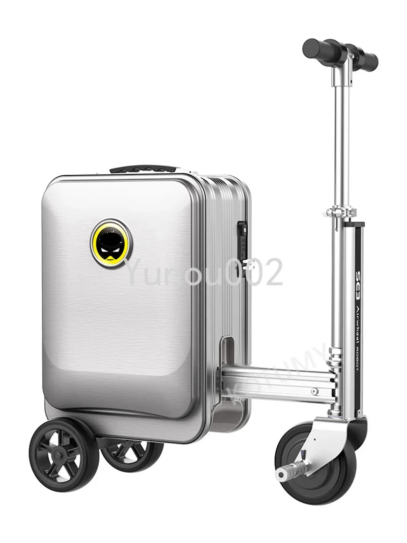 

SE3S Electric Luggage, Travel and Cycling Suitcase, Ultra Light Mobile Scooter, USB Charging, Carry on Luggage Boarding Function