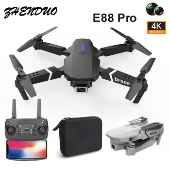 New ZHENDUO E88 Pro HD Dual Camera WIFI FPV Drone Wide Angle Height Hold RC Foldable Quadcopter Helicopter Gifts