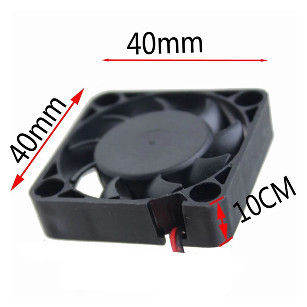 Electric Fan Car Fan Car Radio Cooling Fan 12V 2pin For An Multimedia Player Motherboard Cpu Cooling Car Radio System