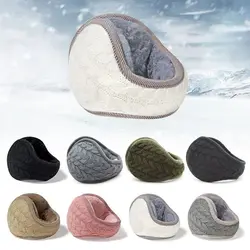 Unisex Men Women Cosy Fleece Plush Winter Warm Ear Warmers Earflaps Ear Muffs Earmuffs