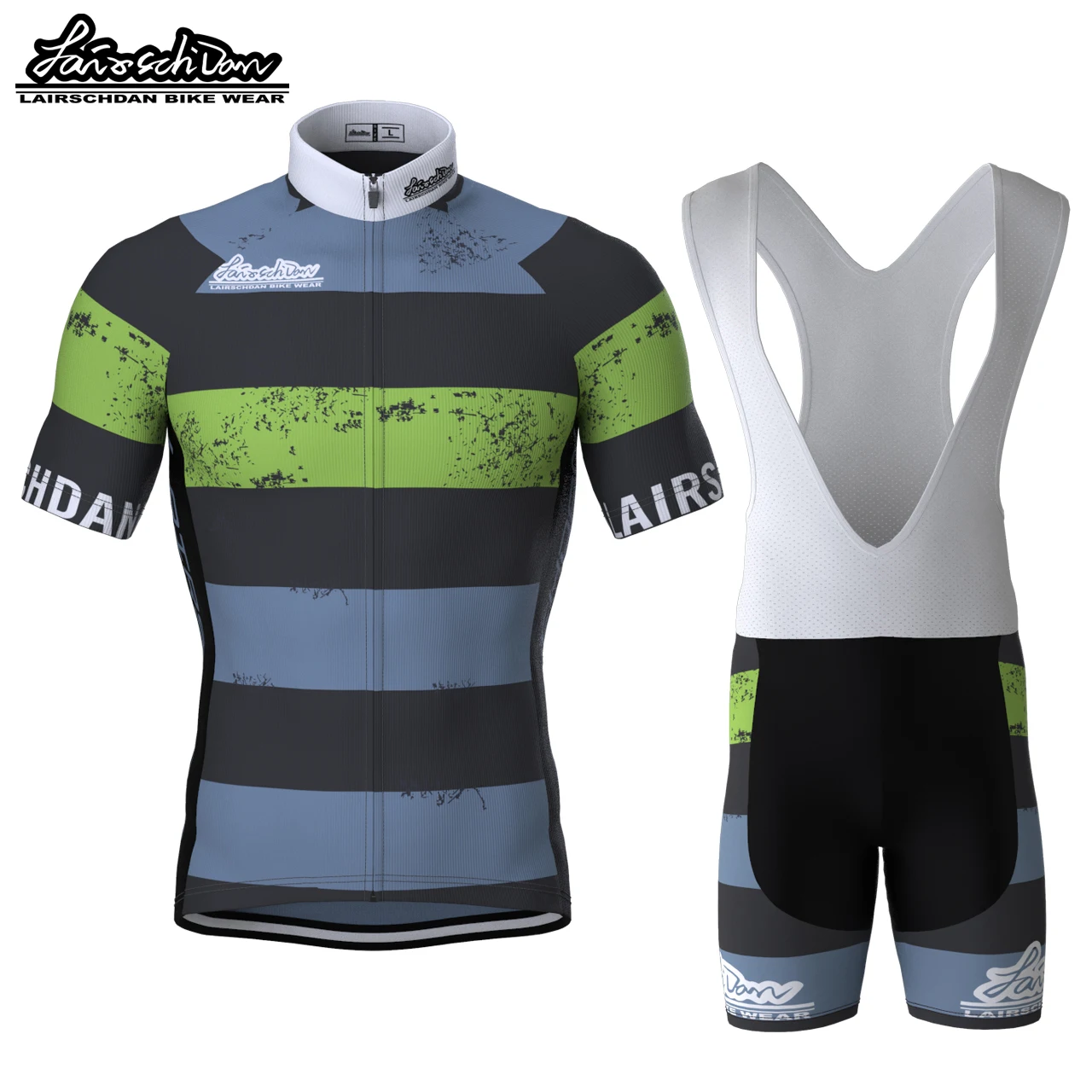New Summer LairschDan Cycling Jersey Set Bib Shorts MTB Ropa