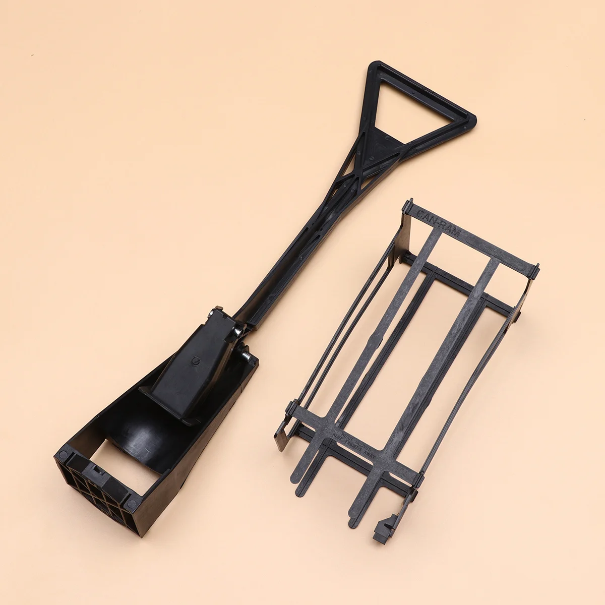 다기능 병따개 12온스 롱 핸들 캔 크러셔 플라스틱 뚜껑 리프터 주방 가정 식당용 블랙