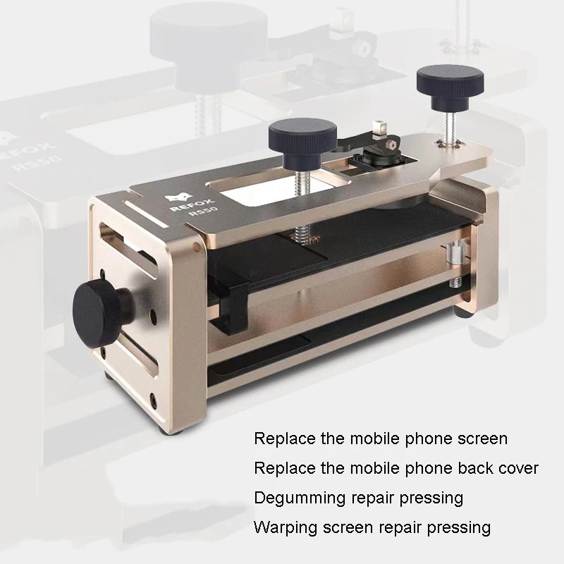 Устройство для открывания и зажима REFOX RS50, устройство 2 в 1 для демонтажа задней крышки плоского экрана и удержания давления