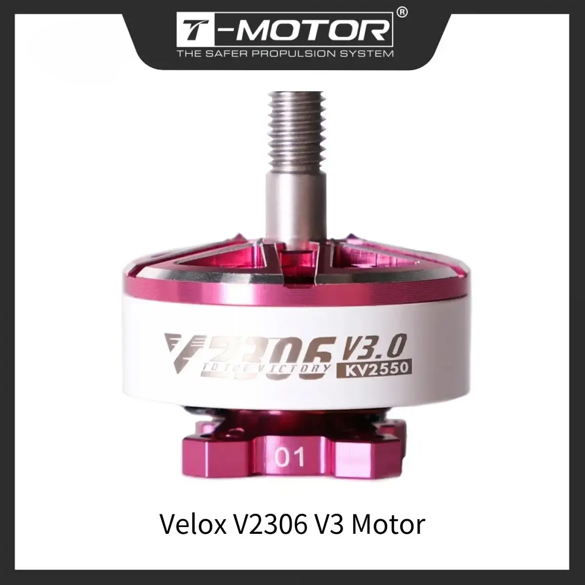 มอเตอร์โดรนไร้แปรง T-MOTOR Velox V2306 สำหรับ Racing ความเร็วสูง
