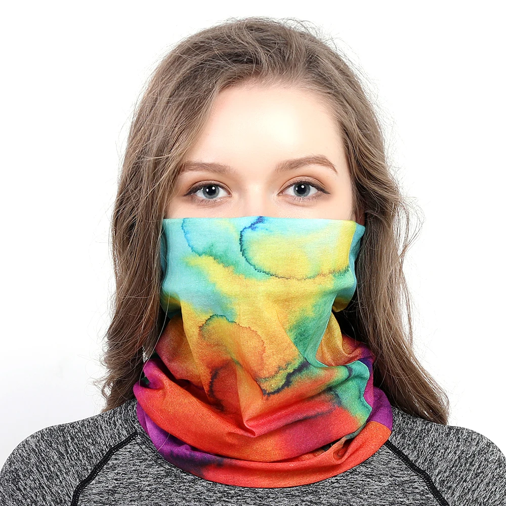 Cycling Bandana Bandana Headscarf Multifunctional Bandana Out Sport Bicycle Motorcycle Bandana Scarf Headband Variety Turban Hood Magic Veil Head Scarf Multi Function Sport
