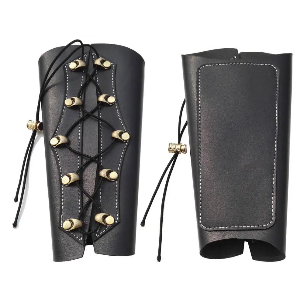 

Archery Arm Guard Traditional Leather Protective Gear Bracer Equipment Safety Protector Guard For Hunting Shooting Accessories