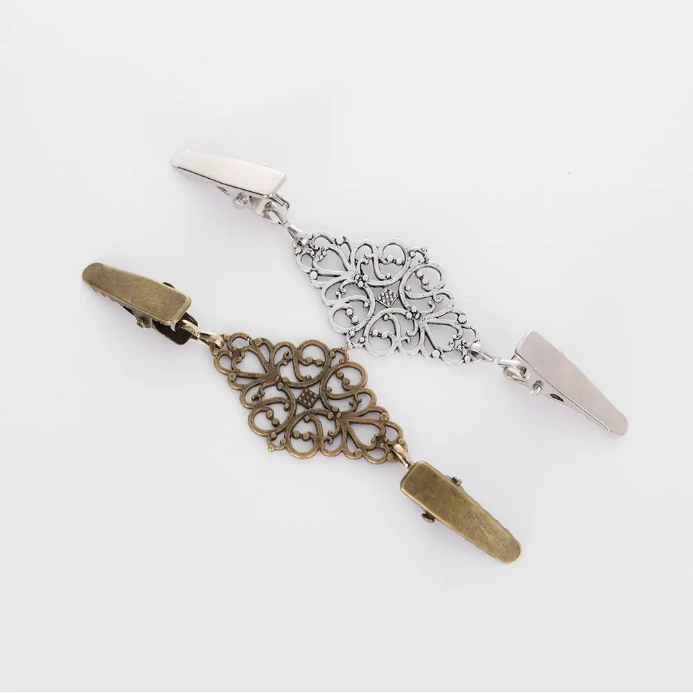 Moda Nuovo Maglione Invernale Camicetta Pin Cardigan Clip Anatra Clip Fermagli Scialle Spilla