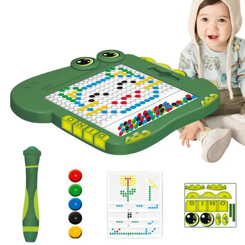 

Magnetic Writing Board Magnetic Doodle Board Writing For Kids Portable Educational Toys Safety Multifunctional For Kindergarten