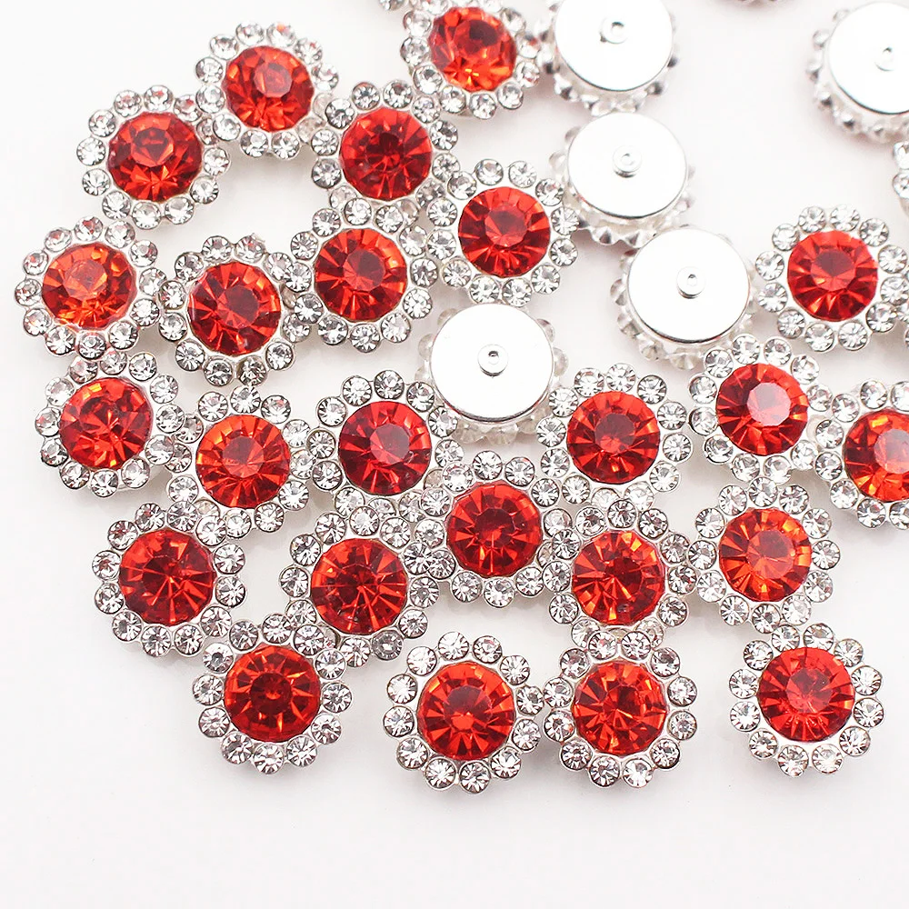 Sunflower Sewing Claw Rhinestone Embellishments