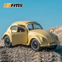 Hot Fms 1-12 Beetle Rc Remote Control Electric Model Car Simulation Retro Climbing Bike Decoration For Children's Holiday Gifts 1