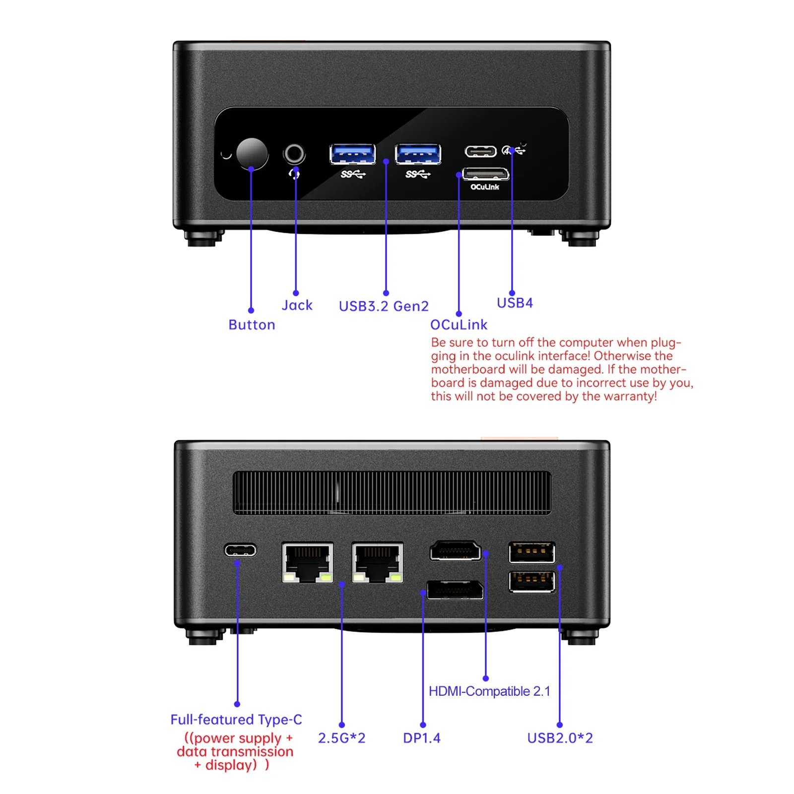 SZBOX Ryzen7 7840HS 32GB 256GB ミニPC SZBOX GEM12 Ryzen 7 7840HS/8845HS MINI PC 6900HX DDR5 32GB