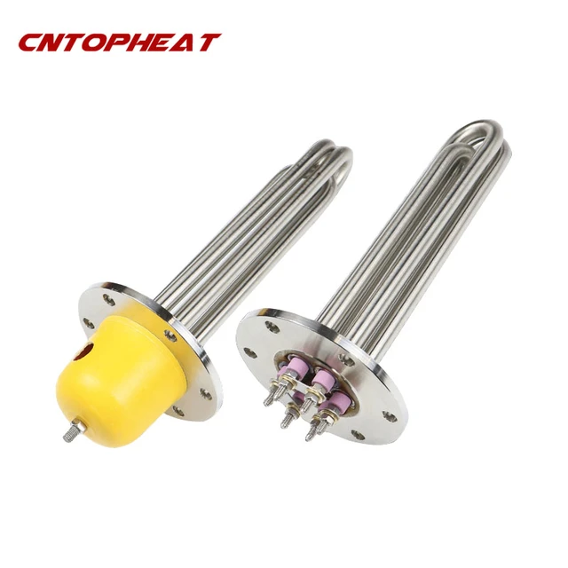 3 Phase 380V 15KW/18KW 115mm Round Flange Stainless Steel Immersion Heating  Element 12mm Tubular Water Heater for Boiler - AliExpress