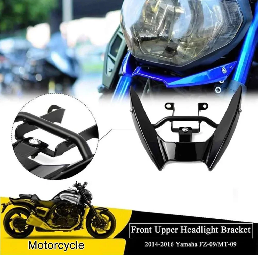 Headlight Fairing Cover / Beak For Yamaha MT-09 (2014-2016) - Motorcycle Nose Cone Extension
