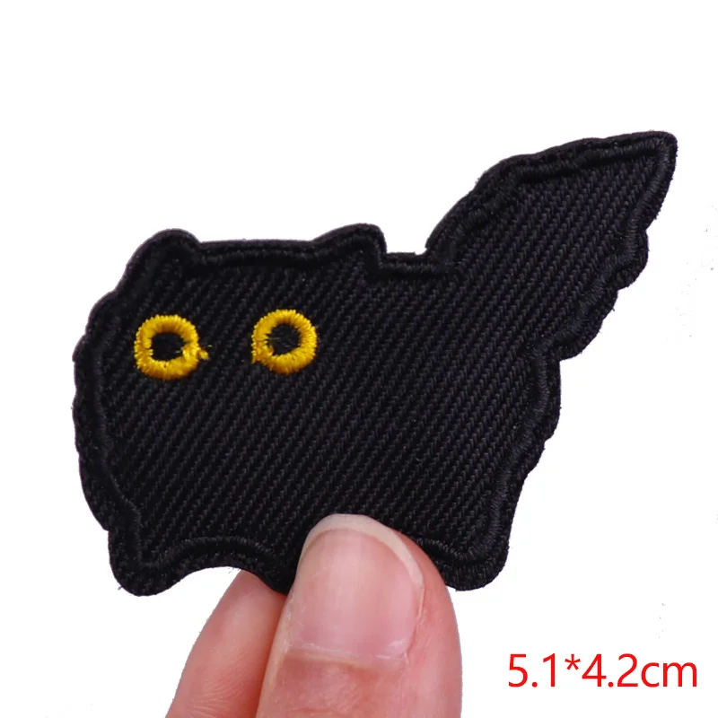 Vibrant Animal Embroidered Iron-On Patches