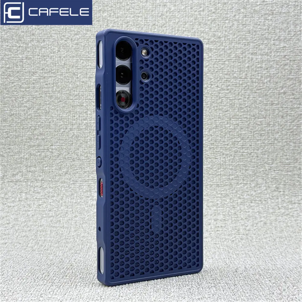 Honeycomb Heat Dissipation Breathable Magnetic Phone Case