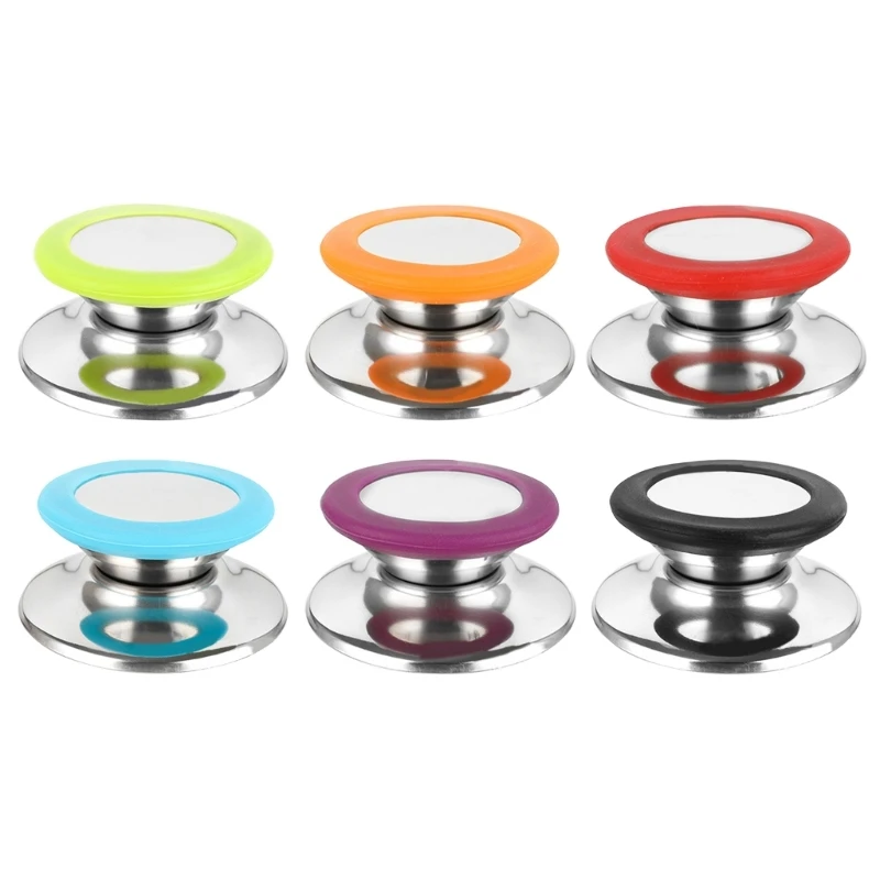 

Heat Resistant Silicone Pot Lid Top Replacement Knob Pan Lid Holding Handles