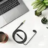 3.5mm Single Side Earbud Headsets With Mic Type C Connector Wired Earphones Soft Silicone In-Ear Headset USB C Single Headphones 5