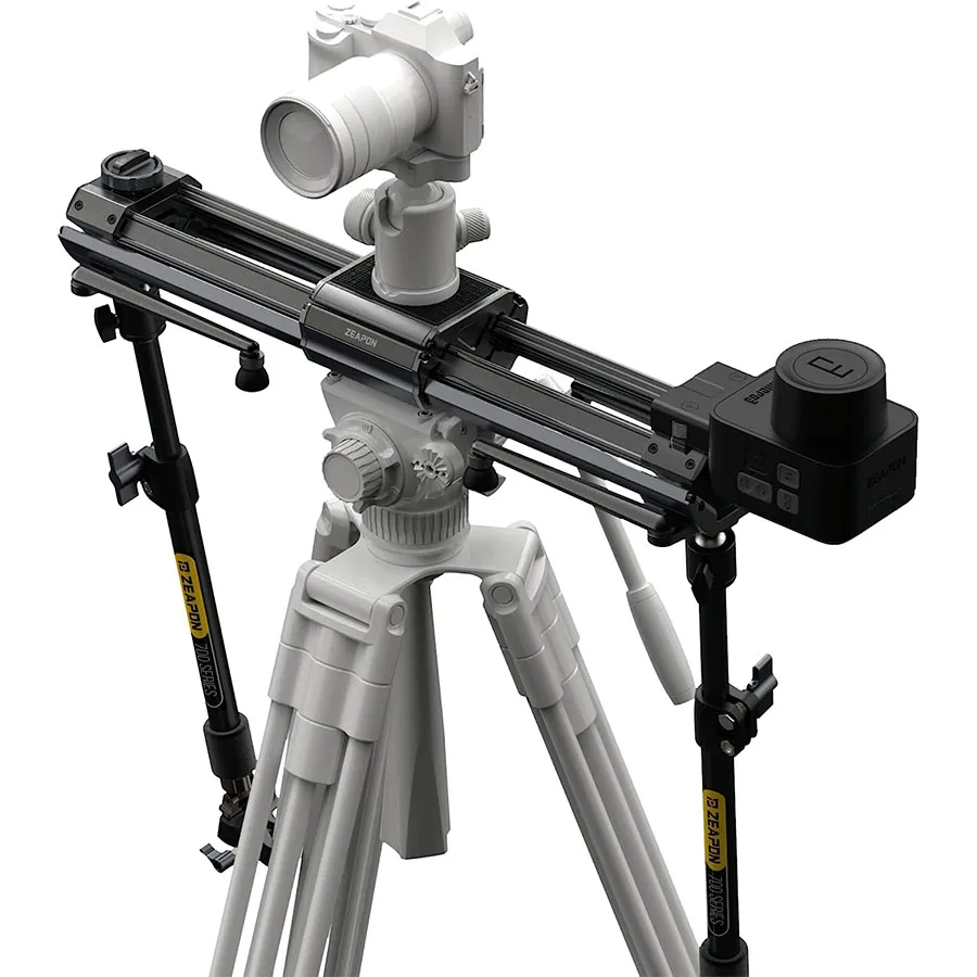 Zeapon Micro 3 E700 Double Distance Motorized Camera Slider, 30''/77cm Travel Distance, Compact Slider with carrying case, Motor
